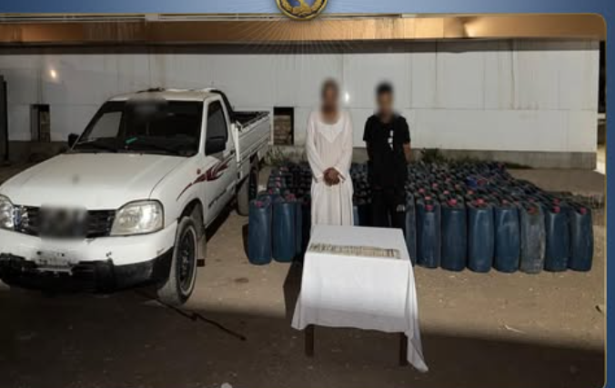 ضبط مالك مخزن بحجب مواد بترولية وبيعها بالسوق السوداء بأسوان